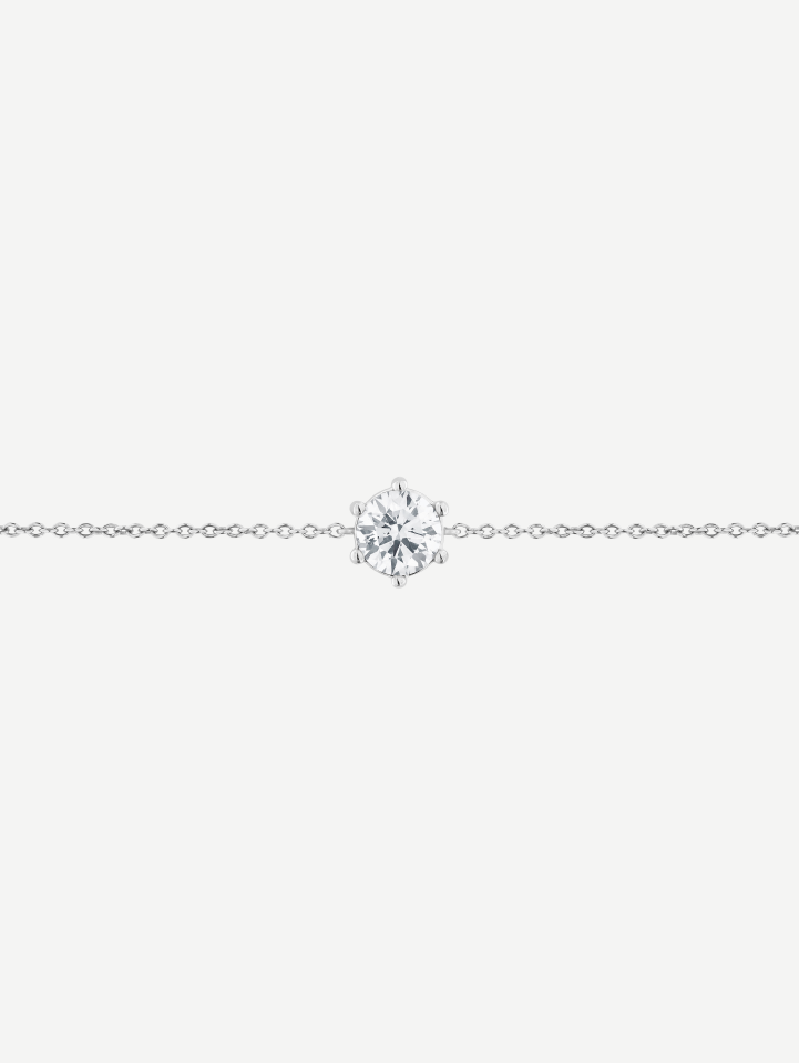 White Gold Diamond Bracelet 0.71 ct | MARRY ME by Ribas