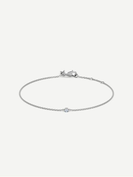 Diamond Bracelet – White Gold