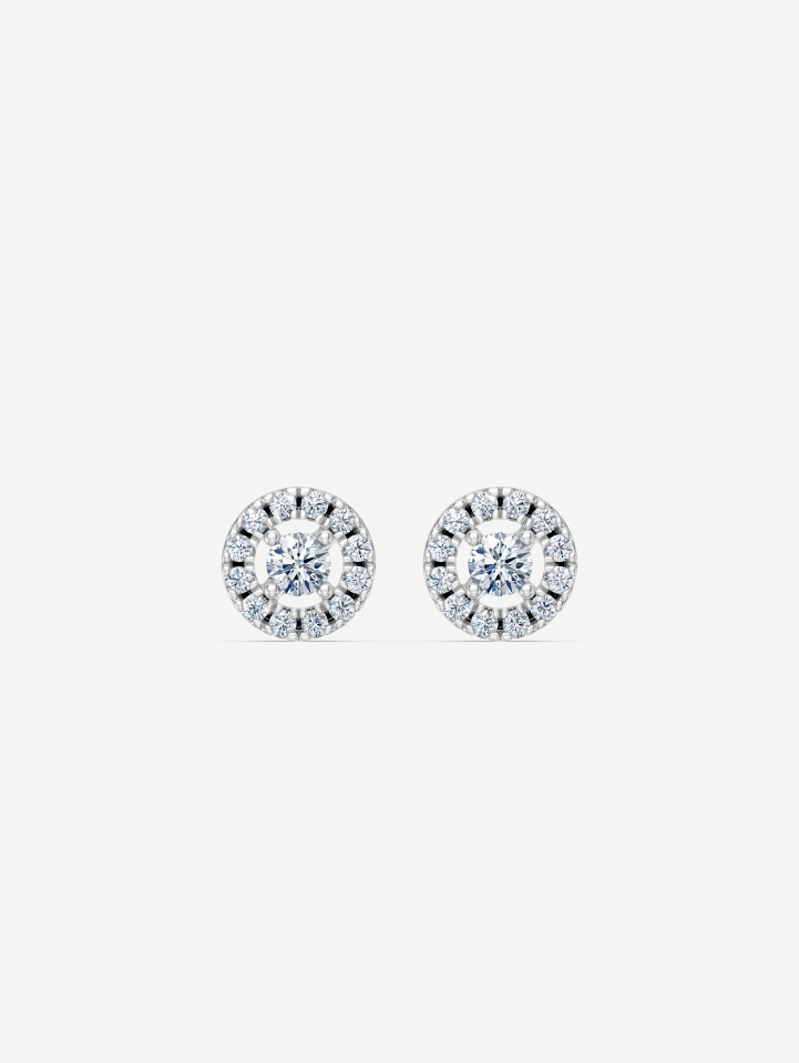 White Gold Diamond Earrings MOT048804 from 0.23 ct