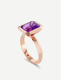 Rose Gold Amethyst Ring from 3.22 ct | MARRY ME by Ribas