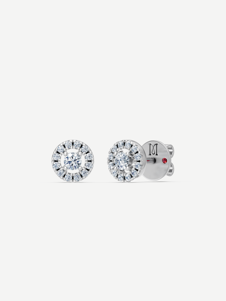 White Gold Diamond Earrings MOT048804 from 0.23 ct