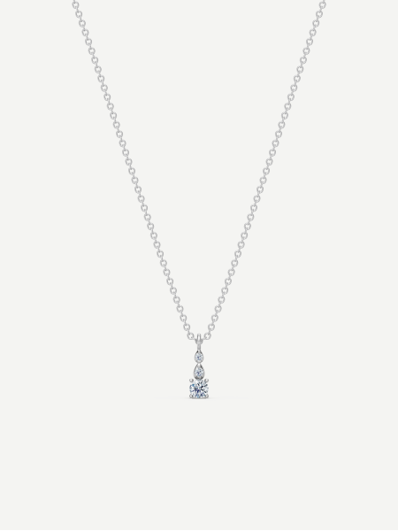 Diamond Pendant – White Gold