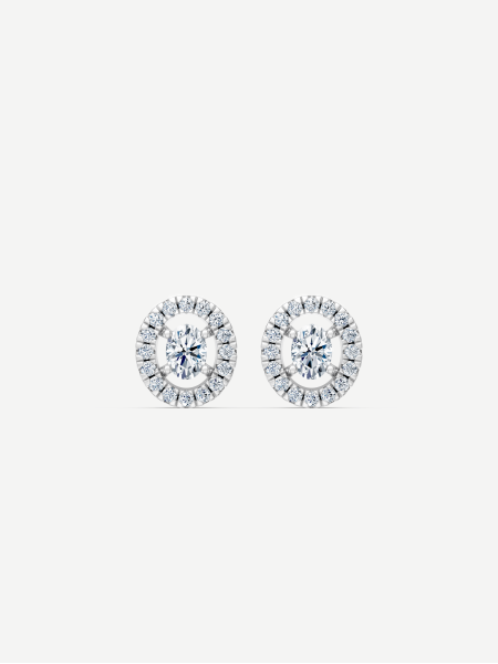 Diamond Earrings – White Gold