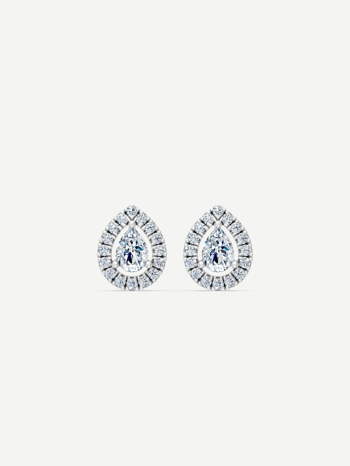 White Gold Diamond Earrings from 0.63 ct | MARRY ME by Ribas