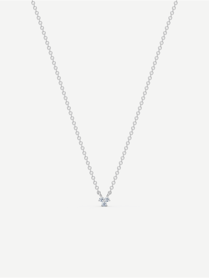 White Gold Diamond Pendant MOT225731 0.04 ct | MARRY ME