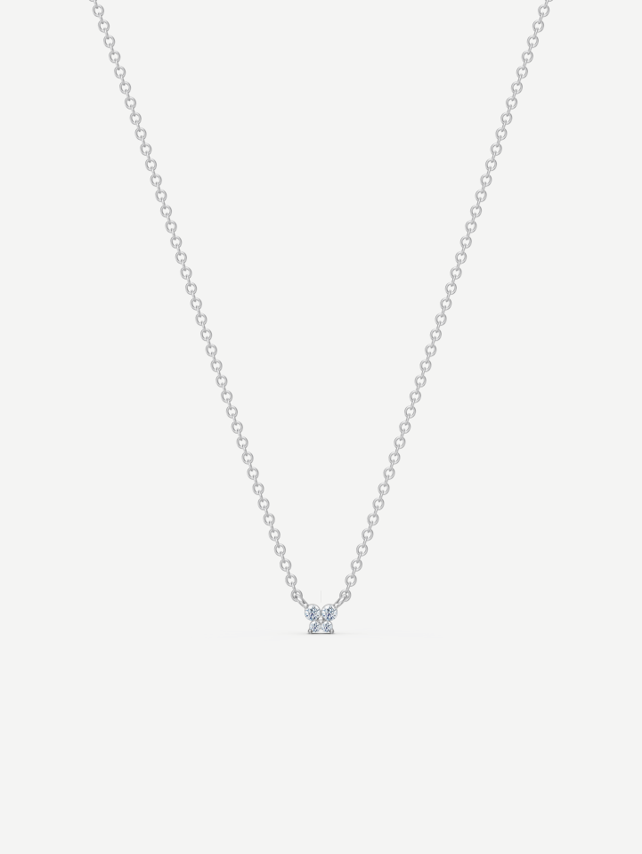 White Gold Diamond Pendant MOT228428 0.04 ct | MARRY ME