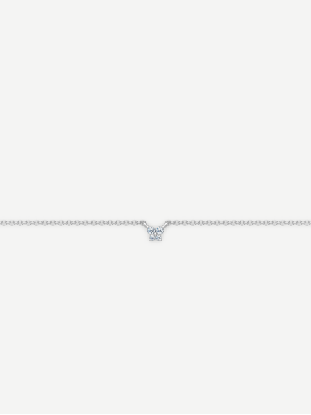 Diamond Pendant – White Gold