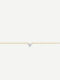 Yellow Gold Diamond Pendant MOT228428 0.04 ct | MARRY ME