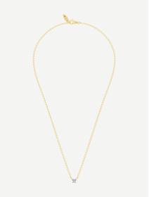 Yellow Gold Diamond Pendant MOT228428 0.04 ct | MARRY ME