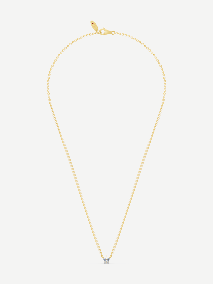 Yellow Gold Diamond Pendant MOT228428 0.04 ct | MARRY ME
