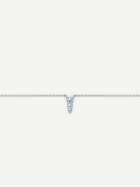 Diamond Pendant – White Gold