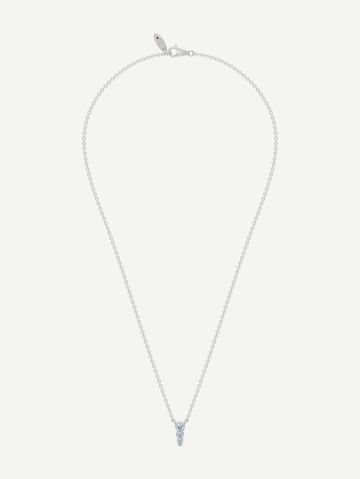 White Gold Diamond Pendant MOT228565 0.10 ct | MARRY ME