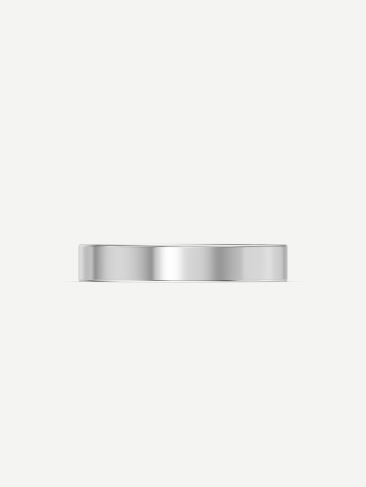 White Gold Wedding Ring MOT050647 | MARRY ME by Ribas