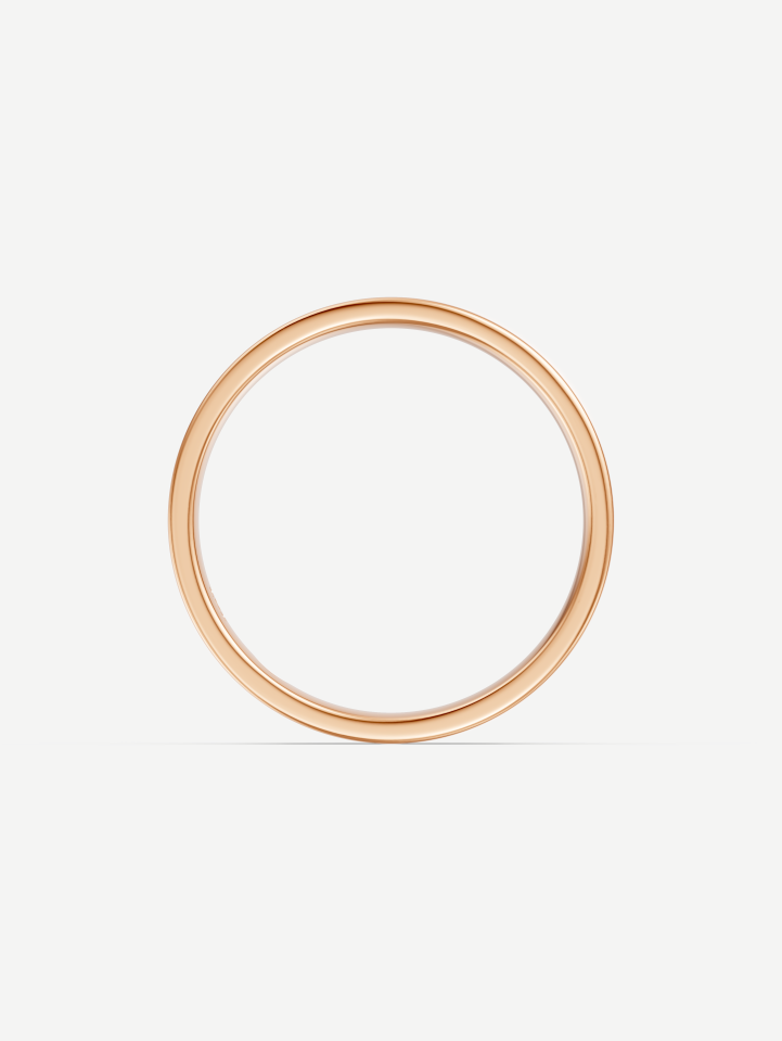 Rose Gold Wedding Ring MOT050708 | MARRY ME by Ribas