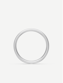 White Gold Wedding Ring MOT050913 | MARRY ME by Ribas