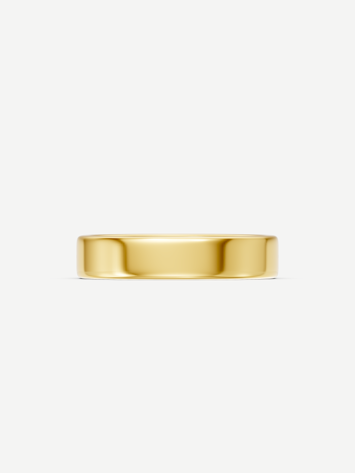 Yellow Gold Wedding Ring MOT050913 | MARRY ME by Ribas