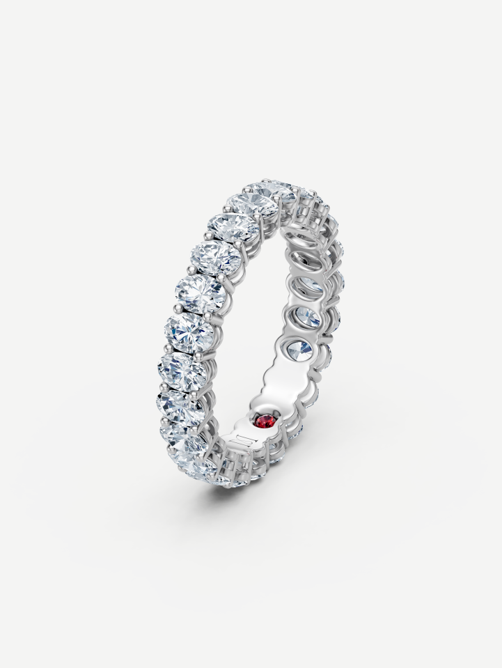 White Gold Diamond Ring 3.39 ct | MARRY ME by Ribas