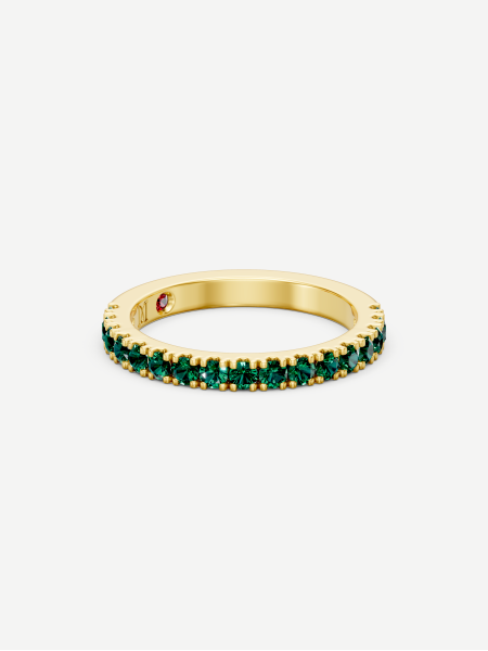 Emerald Ring – Yellow Gold