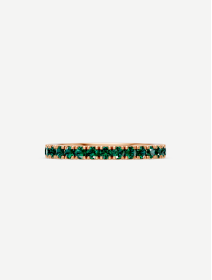 Rose Gold Emerald Ring from 0.49 ct | MARRY ME by Ribas