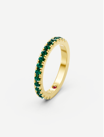 Yellow Gold Emerald Ring from 0.44 ct | MARRY ME by Ribas