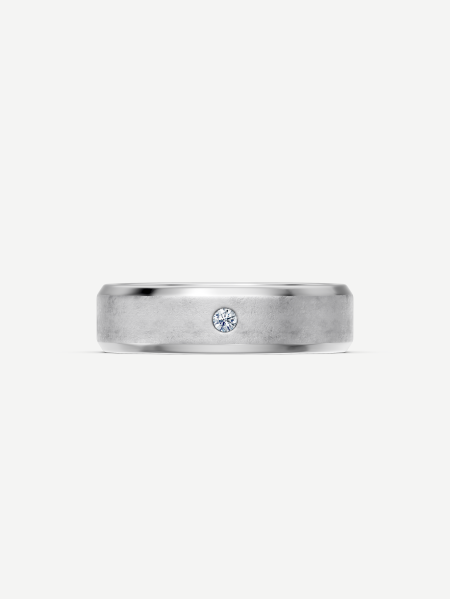 Diamond Wedding Ring – White Gold