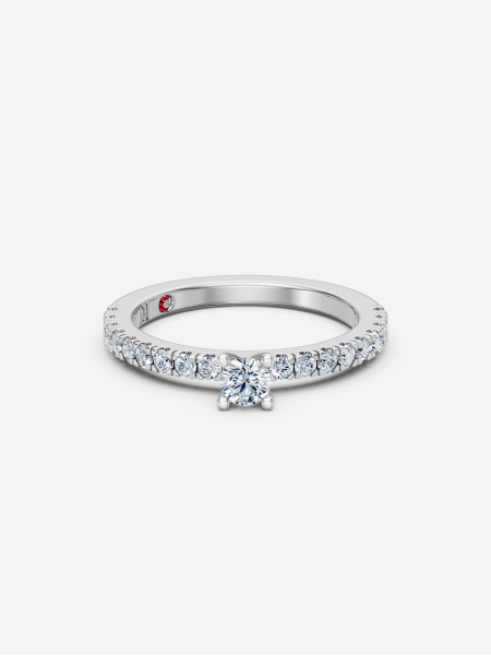 Diamond Ring – White Gold