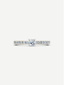 Yellow Gold Diamond Ring from 0.41 ct | MARRY ME by Ribas