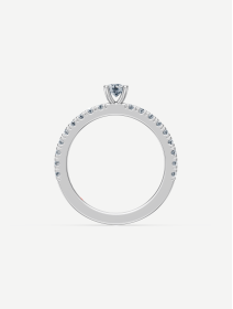 White Gold Diamond Ring from 0.37 ct | MARRY ME by Ribas