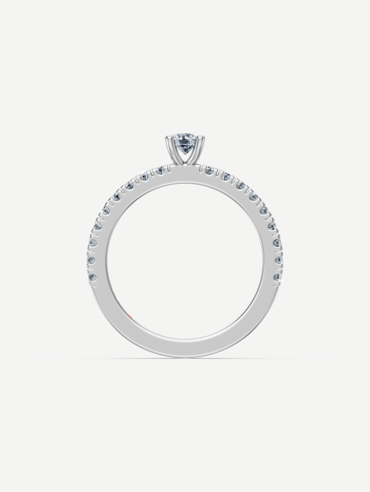 White Gold Diamond Ring from 0.37 ct | MARRY ME by Ribas
