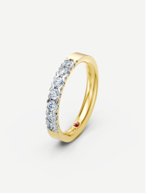 Yellow Gold Diamond Ring from 0.64 ct | MARRY ME by Ribas