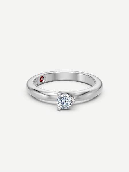 Diamond Ring – White Gold