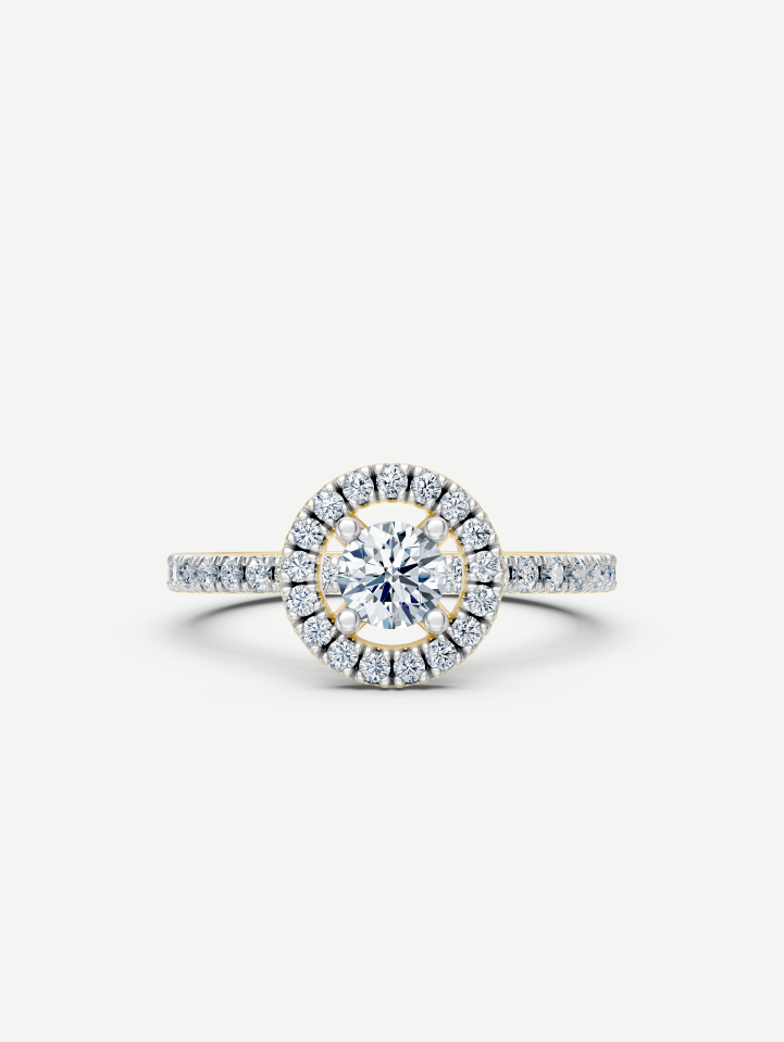 Yellow Gold Diamond Ring from 0.76 ct | MARRY ME by Ribas