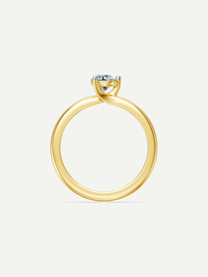 Yellow Gold Diamond Ring from 0.40 ct | MARRY ME by Ribas