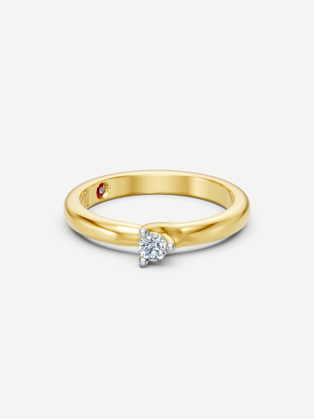 Diamond Ring – Yellow Gold