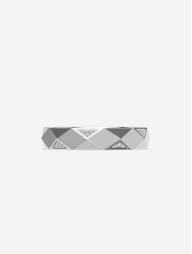 Signature White Gold Diamond Wedding Ring 0.07 ct | MARRY ME