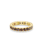 Rings with cognac diamonds